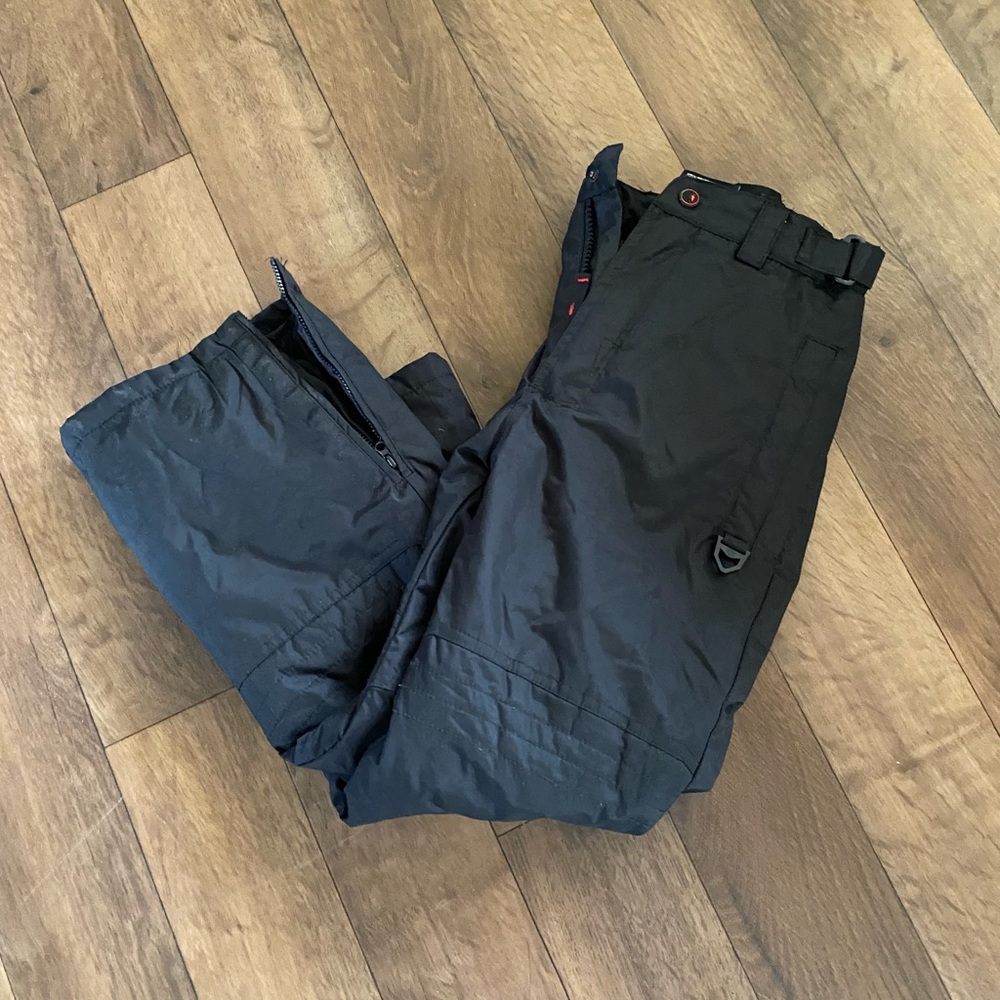 Youth Snow Pants Size 8 Black EUC